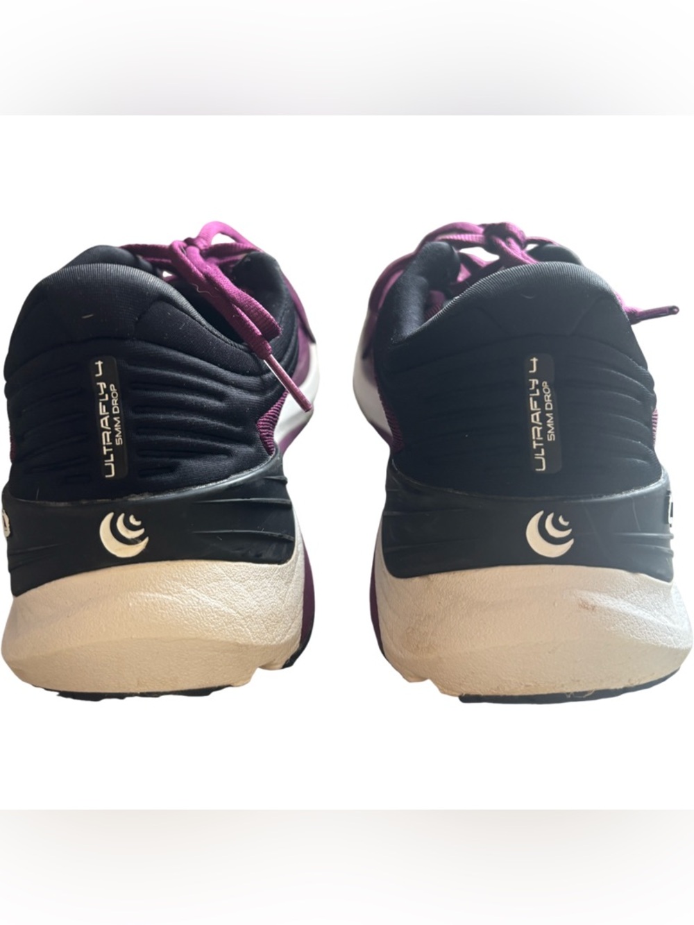 Topo Ultrafly 4 Athletic Shoes - Wine/Black Size 9 - Picture 6 of 9